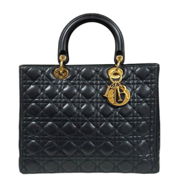 DIOR Black Leather Bag - Picture 1 of 15